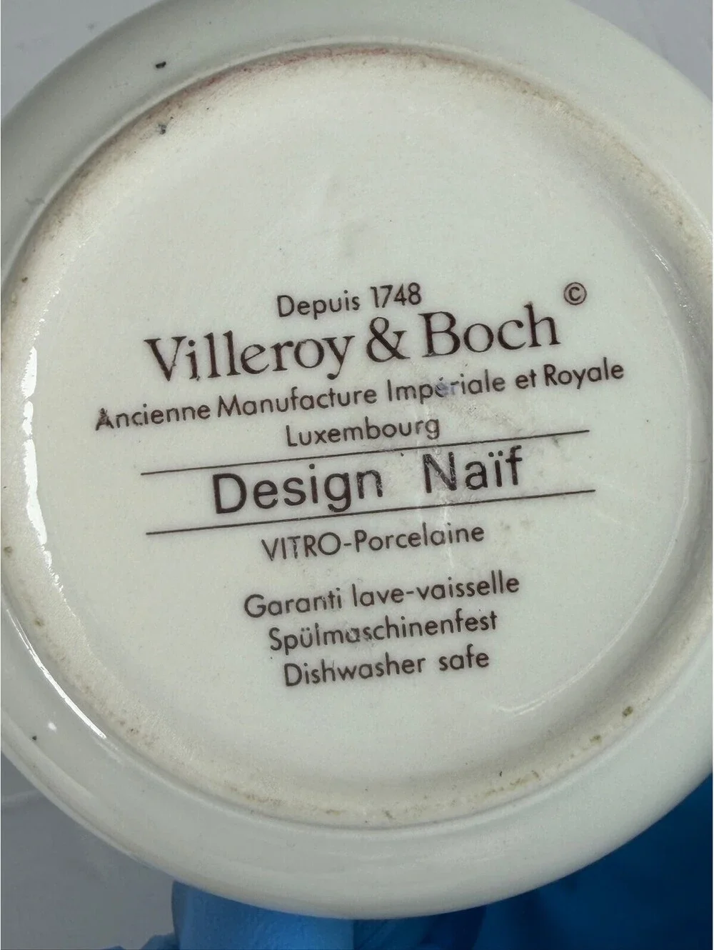 Villeroy & Boch Design Naïf Laplau Lidded Jar Porcelain Bowl Storage S-15
